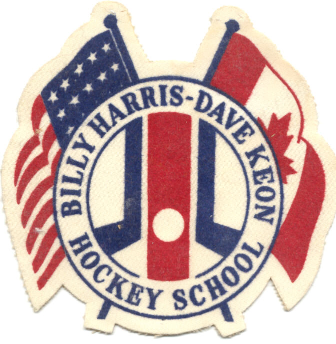 My Billy Harris / Dave Keon Patch from their Hockey School