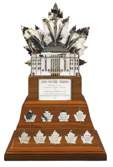 Con Symthe Trophy won by Dave Keon